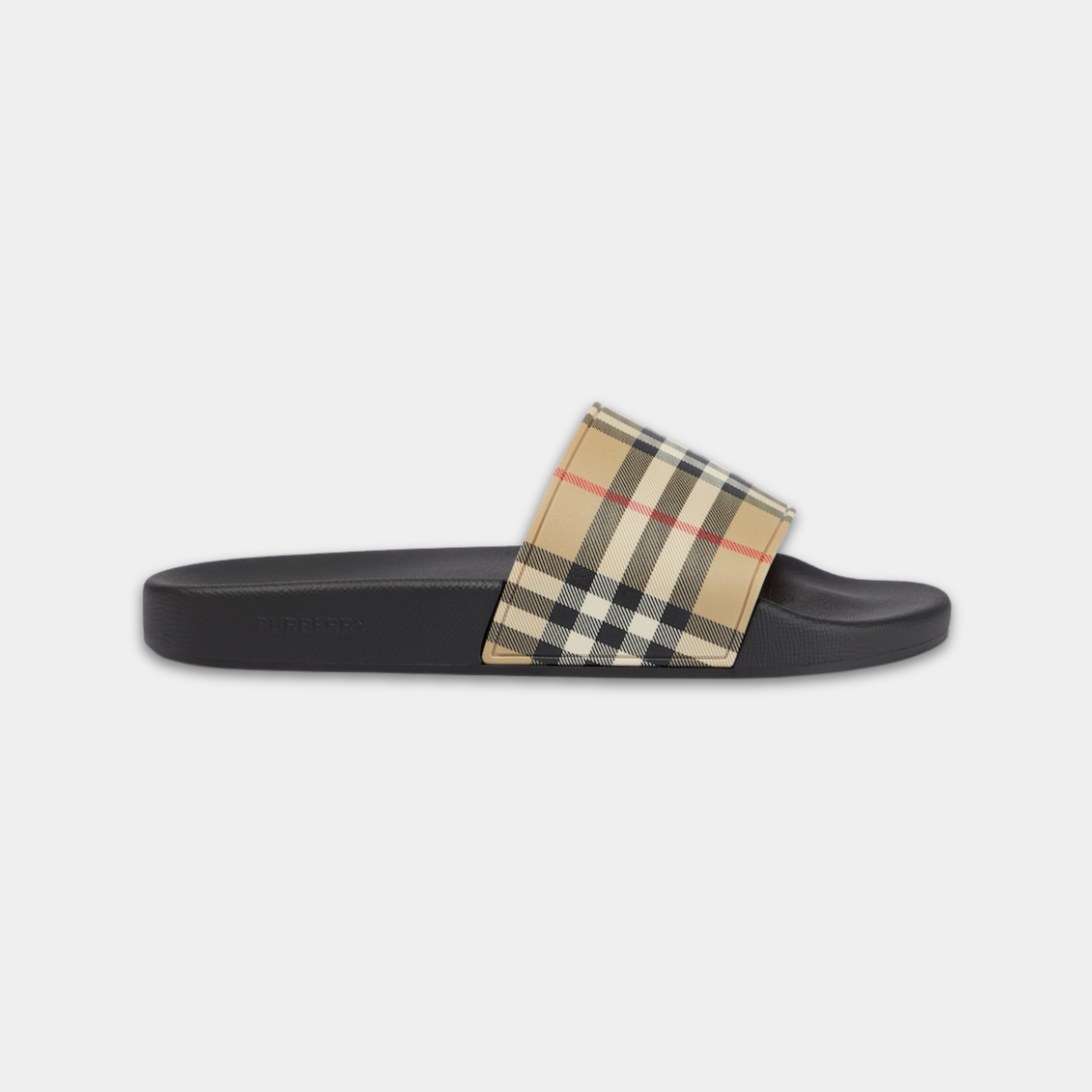 Burberry claquettes à carreaux